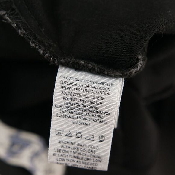 Free People We The Free Pull On Flare Black Jeans Womens Sz 24 - Picture 10 of 10